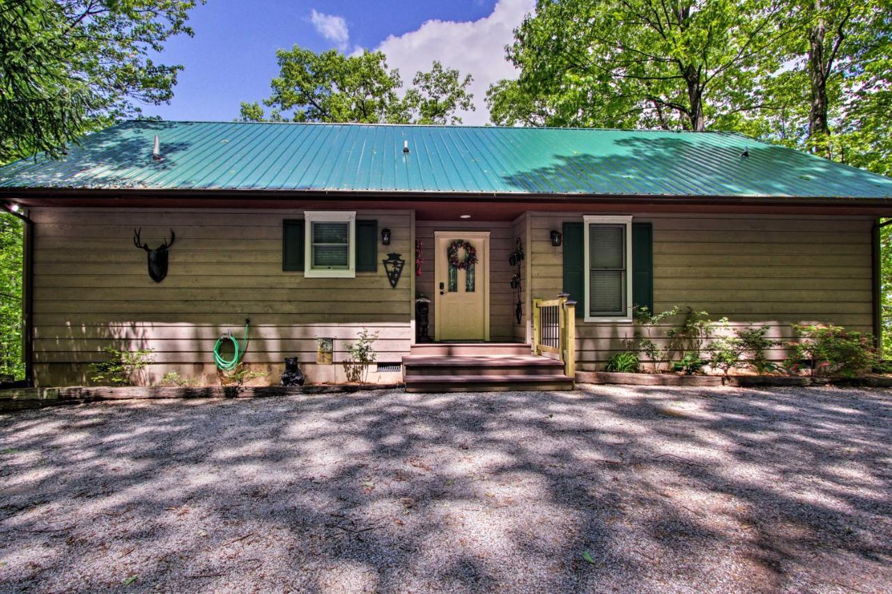 Eclectic Cabin With Hot Tub 1 Mi To Ober Gatlinburg Exteriör bild